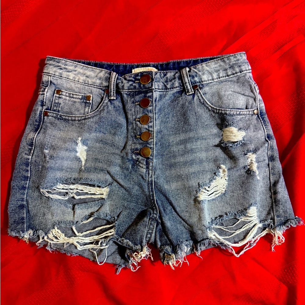 GB denim cut off shorts. Size 9 NWOT